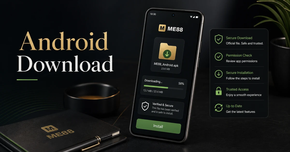 ME88 Android Download Malaysia