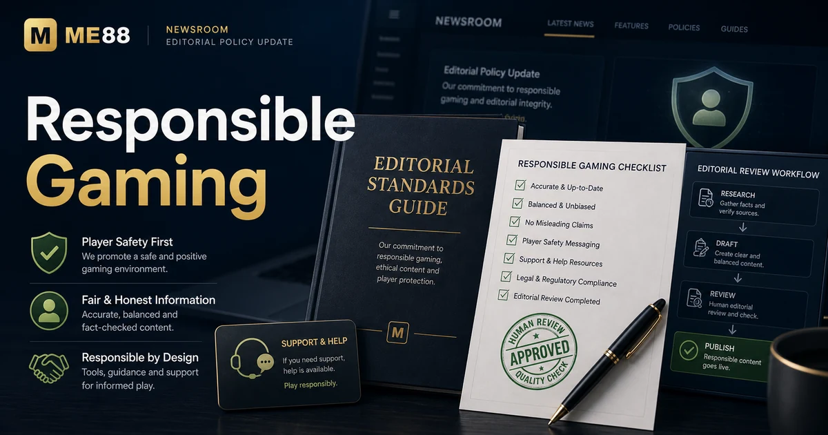 Responsible Gaming Editorial Standard